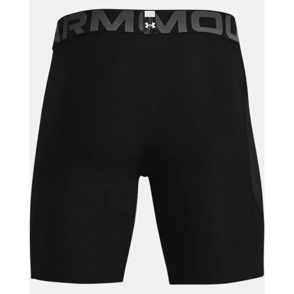 #320.  Under Armour NWT Heat Gear 6” Compression Shorts Black